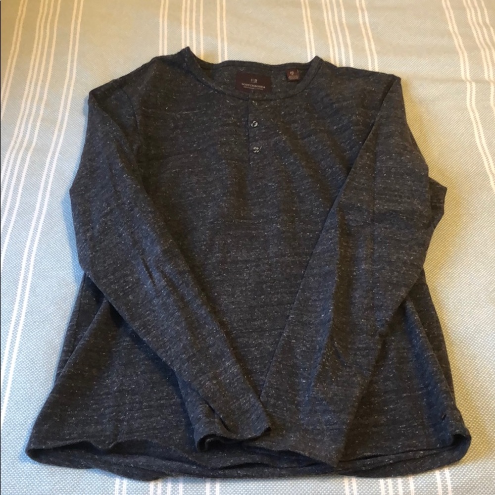 Men’s scotch and soda long sleeve shirt